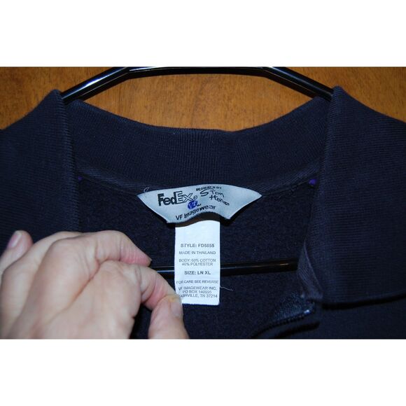 FEDEX VINTAGE STAN HERMAN PULLOVER SWEATSHIRT SIZE XL - Picture 9 of 9